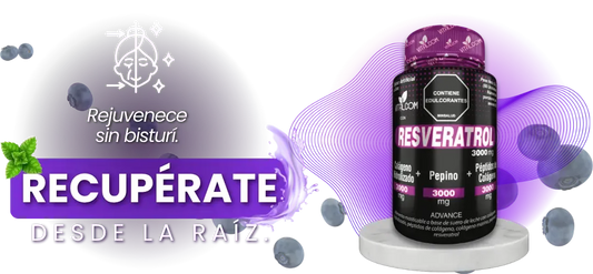 RESVERATROL - REJUVENECE TU PIEL Y TU ENERGÍA ☑
