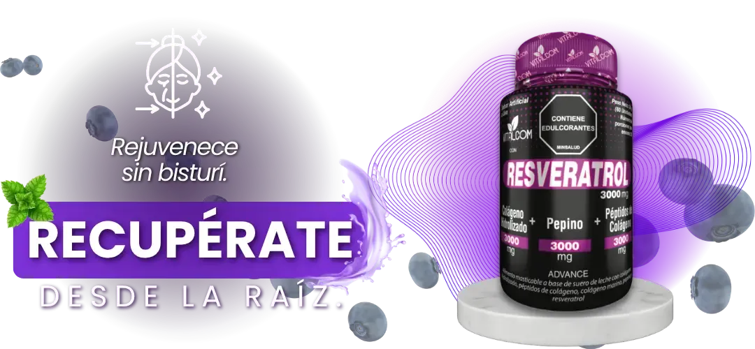 RESVERATROL - REJUVENECE TU PIEL Y TU ENERGÍA ☑
